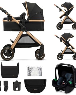 Kinderwagen Kinderkraft Esme 3-in-1 incl. Autostoel Pure Black