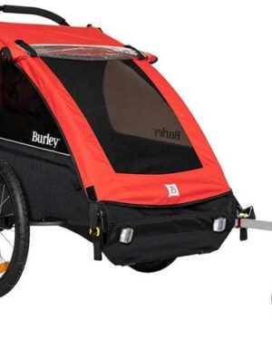 Burley Honey Bee Duo Fietskar Oranje Max 45 kg