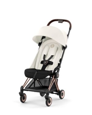 Buggy Cybex Coya Offwhite/Light Beige - Rosegold Frame