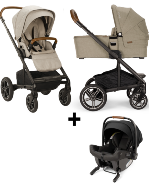 SET | Kinderwagen Nuna Mixx Next Hazelwood + Autostoel Nuna Pipa Urbn Caviar