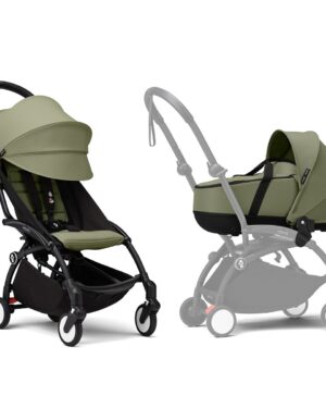 Buggy Stokke® YOYO3 Olive Met Reiswieg
