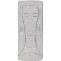 Productgegevens: Maakt de buggy of kinderwagen nog comfortabeler en gezelliger Beschermt de bekleding van de kinderwagen Aangename en huidvriendelijke bekledingsstof in combinatie met traagschuimvulling Afmetingen & gewicht: Afmetingen: 76 x 34 x 2